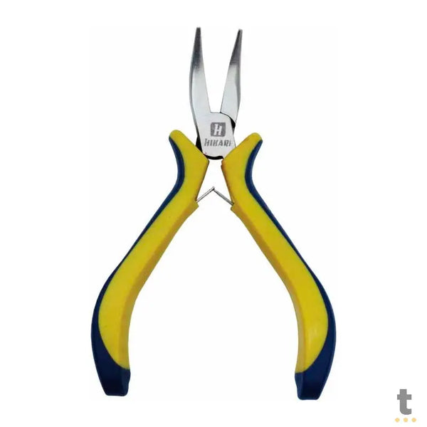 Alicate Bico Longo Curvo 125MM 5" HK-500 Cabo Emborrachado - 14359