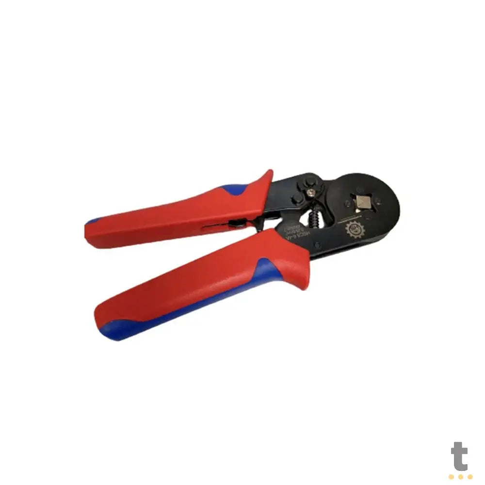 Alicate De Prensar Terminais Pre Isolado Tubular Hsc8 De 0,25mm a 6mm - LXB-6BQ Truedata