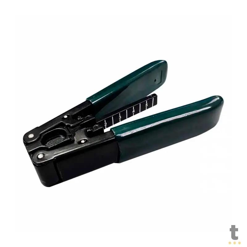 Alicate Decapador Fibra Óptica Flat Drop Verde Seccon - APTC-KBQ-01 Truedata