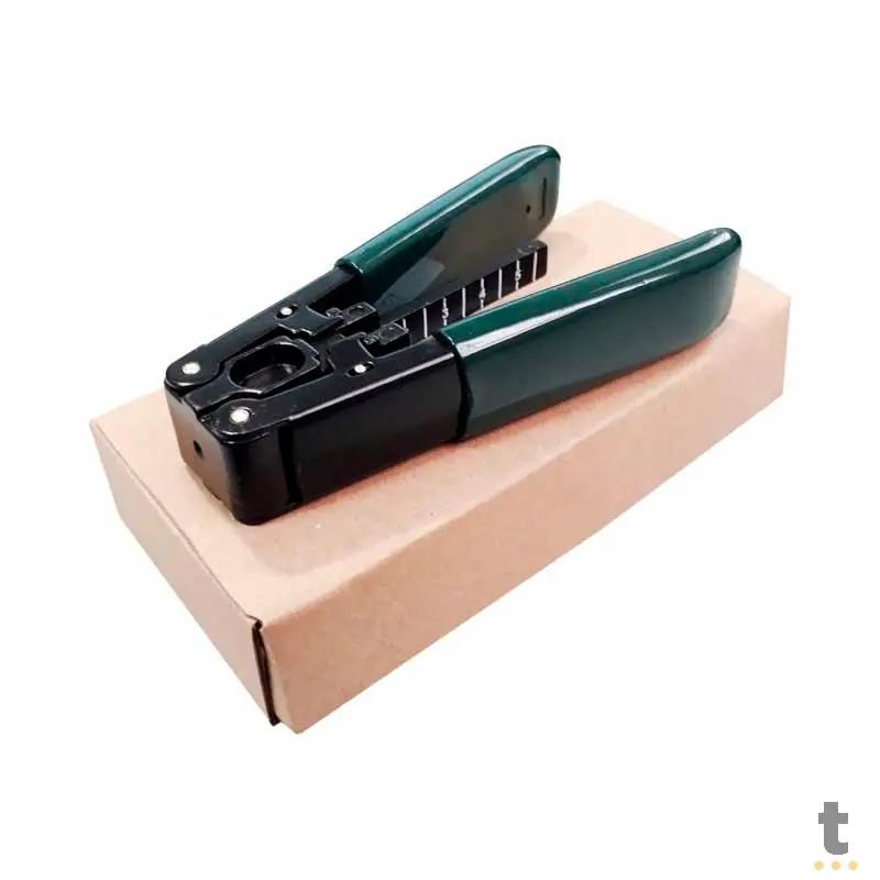 Alicate Decapador Fibra Óptica Flat Drop Verde Seccon - APTC-KBQ-01 Truedata