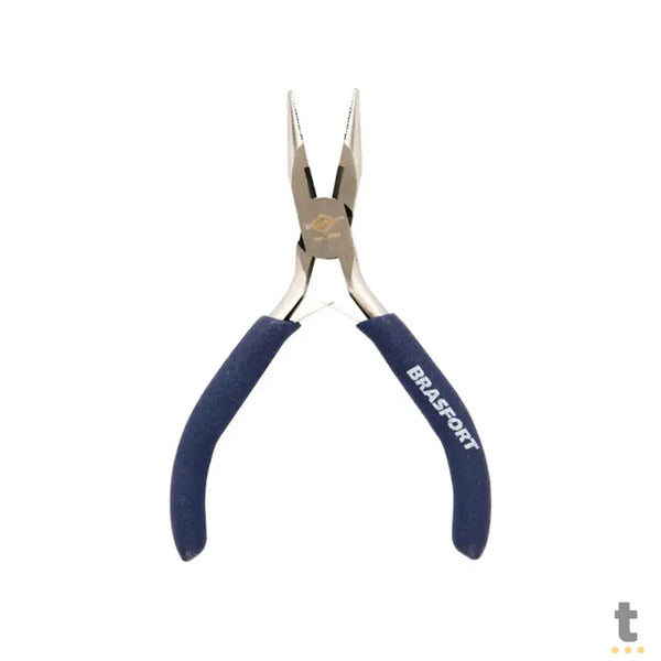 Alicate Mini Bico Meia Cana 6" Cabo Emborrachado Brasfort - 78145