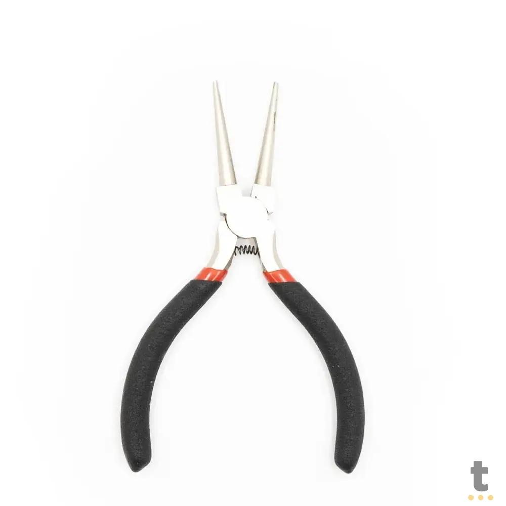 Alicate Mini Bico Redondo 5" Cabo Emborrachado Brasfort - 78148 Truedata