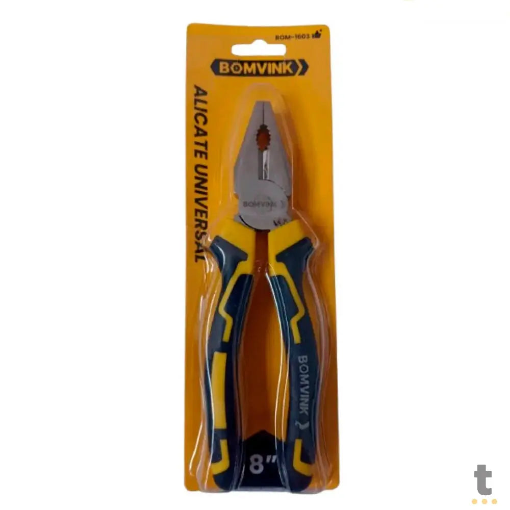 Alicate Universal Profissional 8'' BomVink - BOM-1603 Truedata