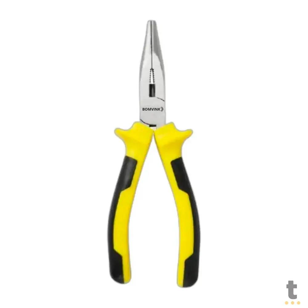 Alicate de Bico 6" Cabo Emborrachado BomVink - BOM-1601 Truedata