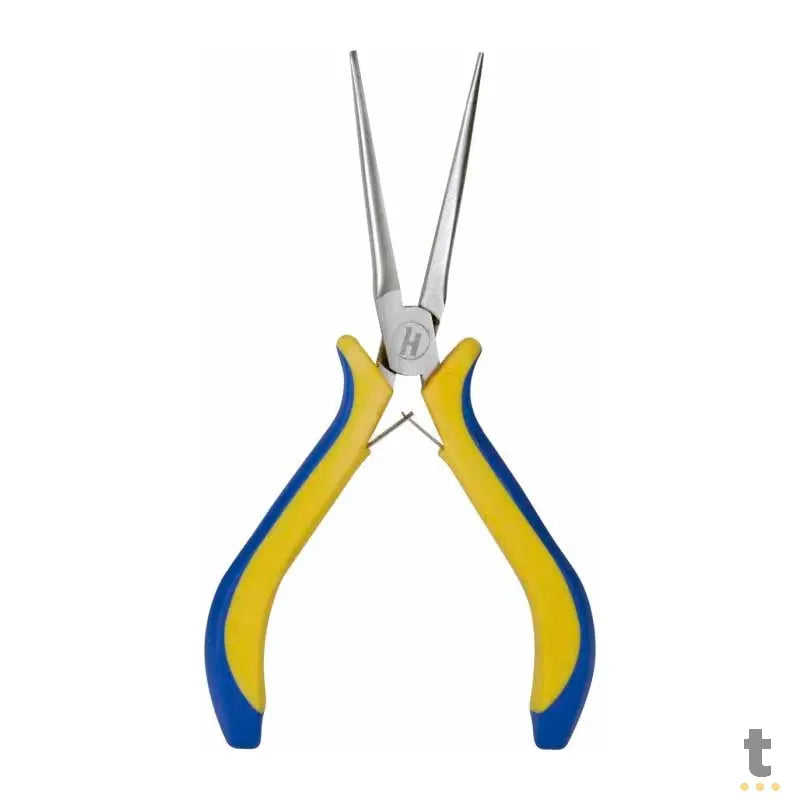 Alicate de Bico Redondo Longo 150MM 6" HK-507 Cabo Emborrachado Truedata