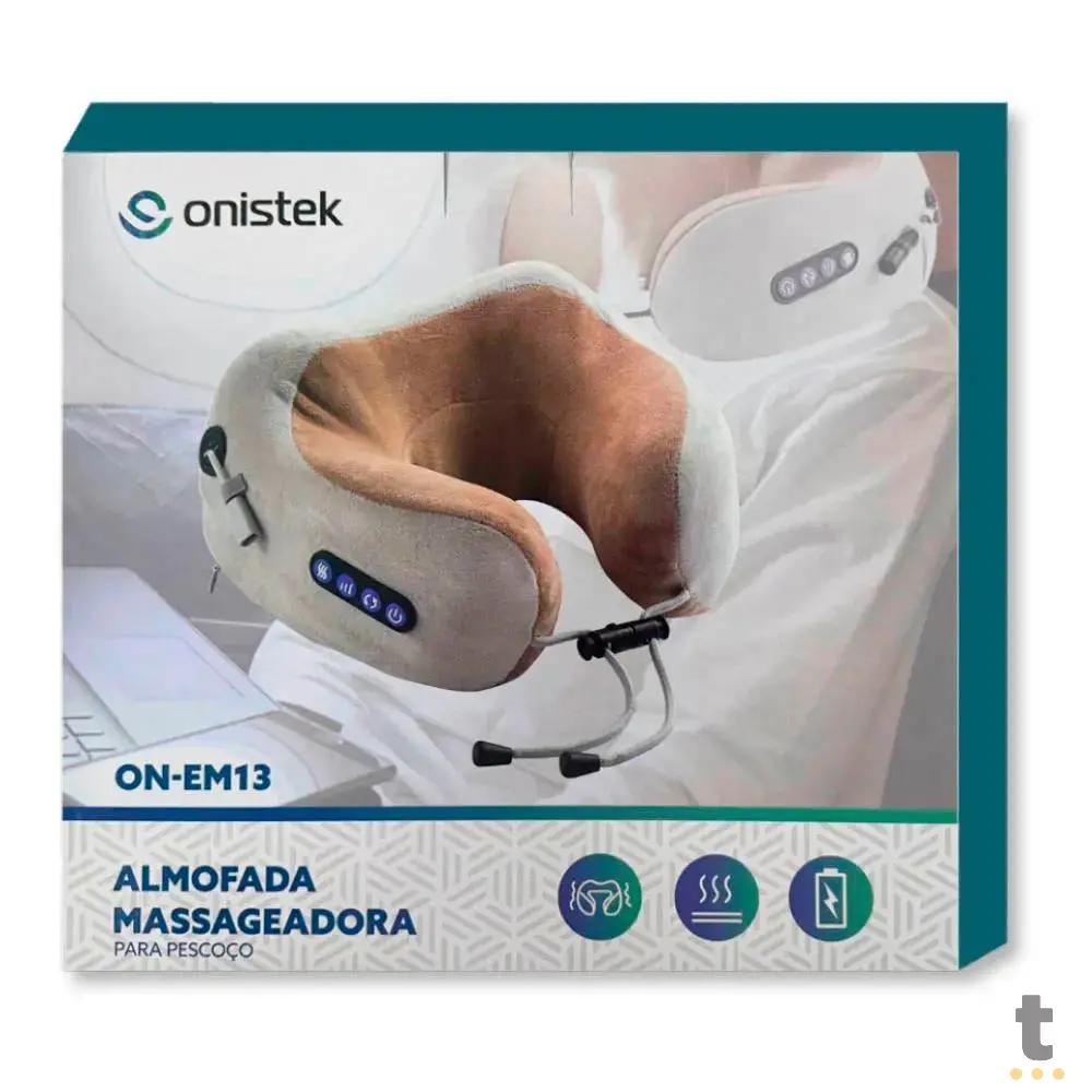 Almofada Massageadora P/ Pescoço Recarregável Onistek - ON-EM13 Truedata