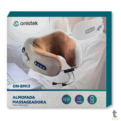Almofada Massageadora P/ Pescoço Recarregável Onistek - ON-EM13 Truedata