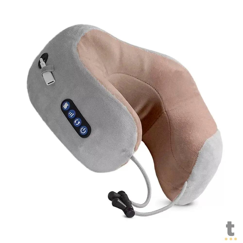 Almofada Massageadora P/ Pescoço Recarregável Onistek - ON-EM13 Truedata