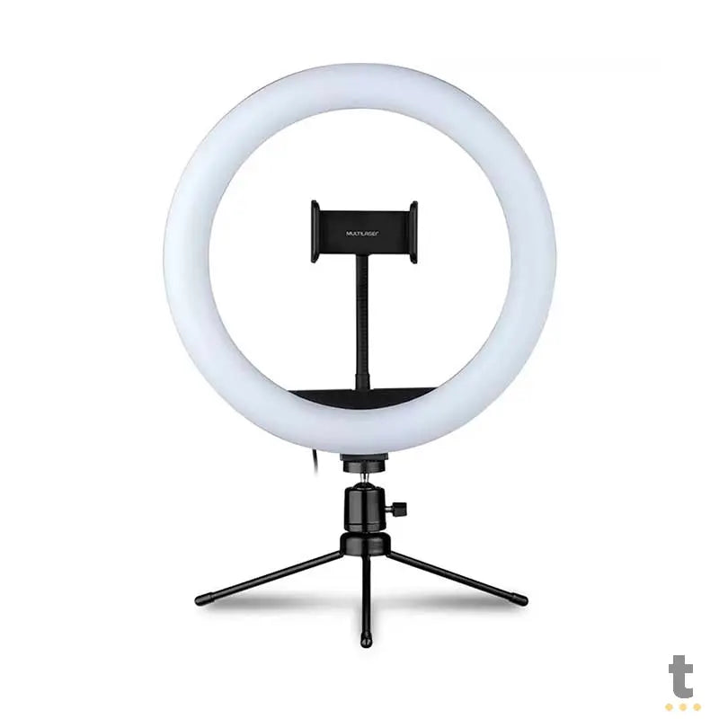 Anel De Luz Ring Light Led Usb Livestream 10 Pols 11W Com Tripe de Mesa Multilaser - AC370 Truedata