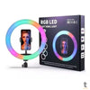 Anel De Luz Ring Light RGB Led Usb 8 Pols RGB20 - CD-8 Truedata
