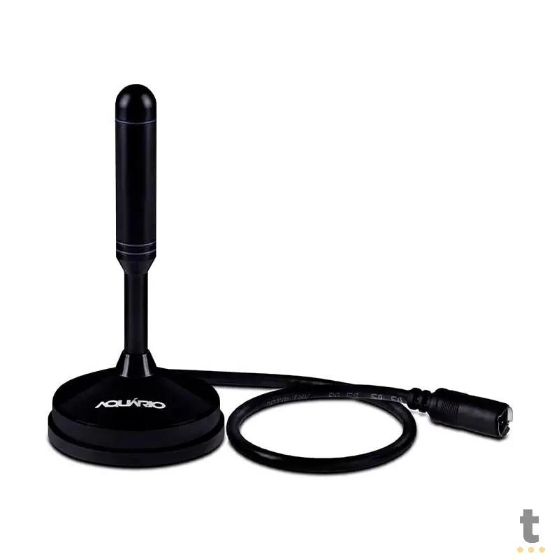 Antena Interna para HDTV Vhf/Uhf/FM/HDTV 2.5m Aquario - DTV-100 Truedata