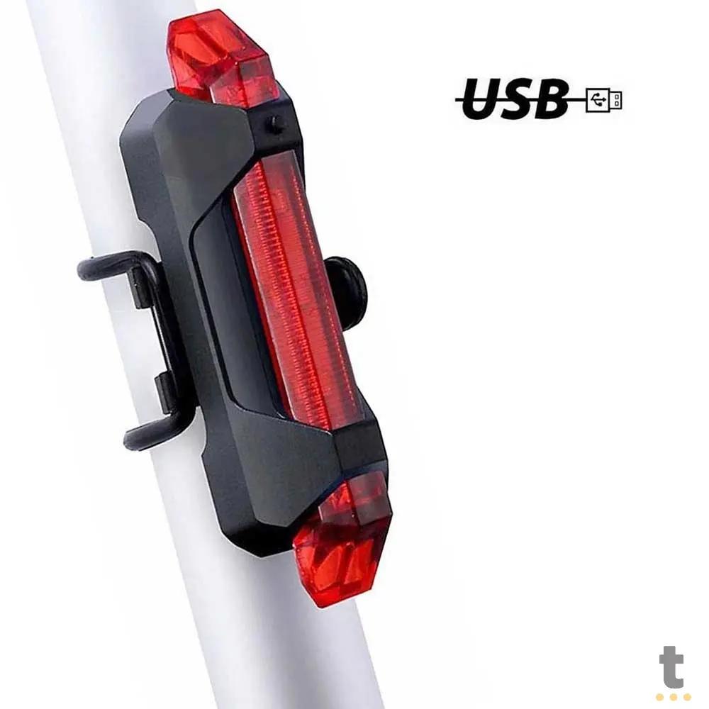 Aparelho de Iluminação Luz de Alerta para Bicicleta - LK-026 Truedata