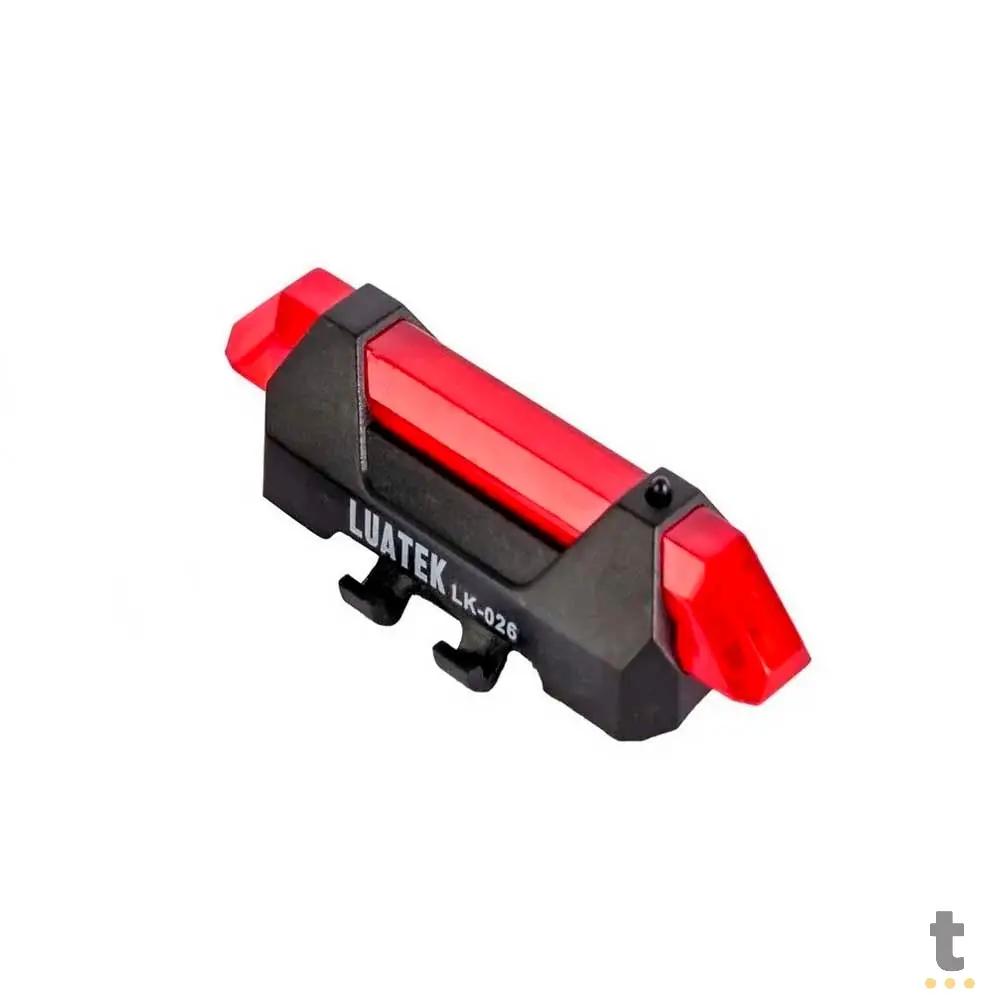 Aparelho de Iluminação Luz de Alerta para Bicicleta - LK-026 Truedata