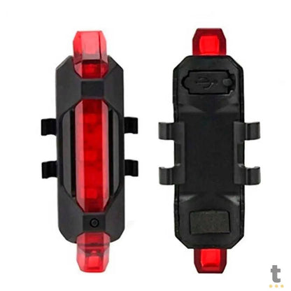 Aparelho de Iluminação Luz de Alerta para Bicicleta - LK-026 Truedata