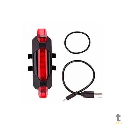 Aparelho de Iluminação Luz de Alerta para Bicicleta - LK-026 Truedata