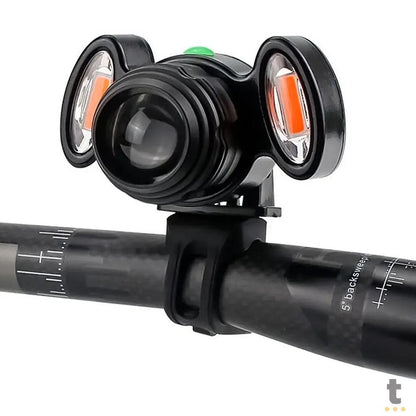 Aparelho de Iluminação para Bicicleta USB - LA15 Truedata