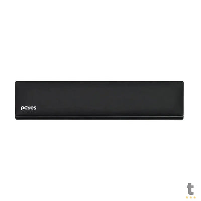 Apoio De Pulso Ergonomico PCYes Com Organizador 355 x 80mm Preto - APORG01