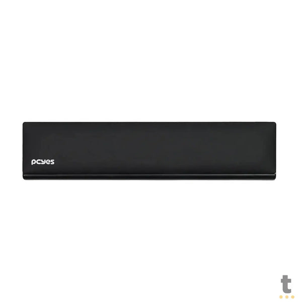 Apoio De Pulso Ergonomico PCYes Com Organizador 355 x 80mm Preto - APORG01