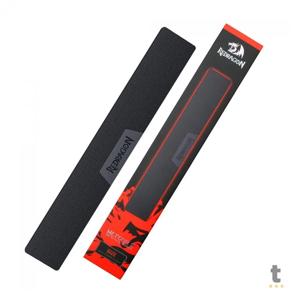 Apoio De Pulso Redragon Meteor 435x66X18,5mm Preto - P039 Truedata