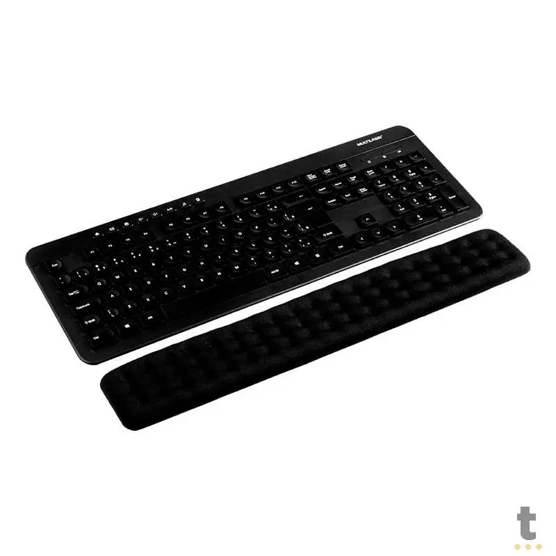 Apoio de Pulso em Gel Dot Multilaser Preto - AC366 Truedata