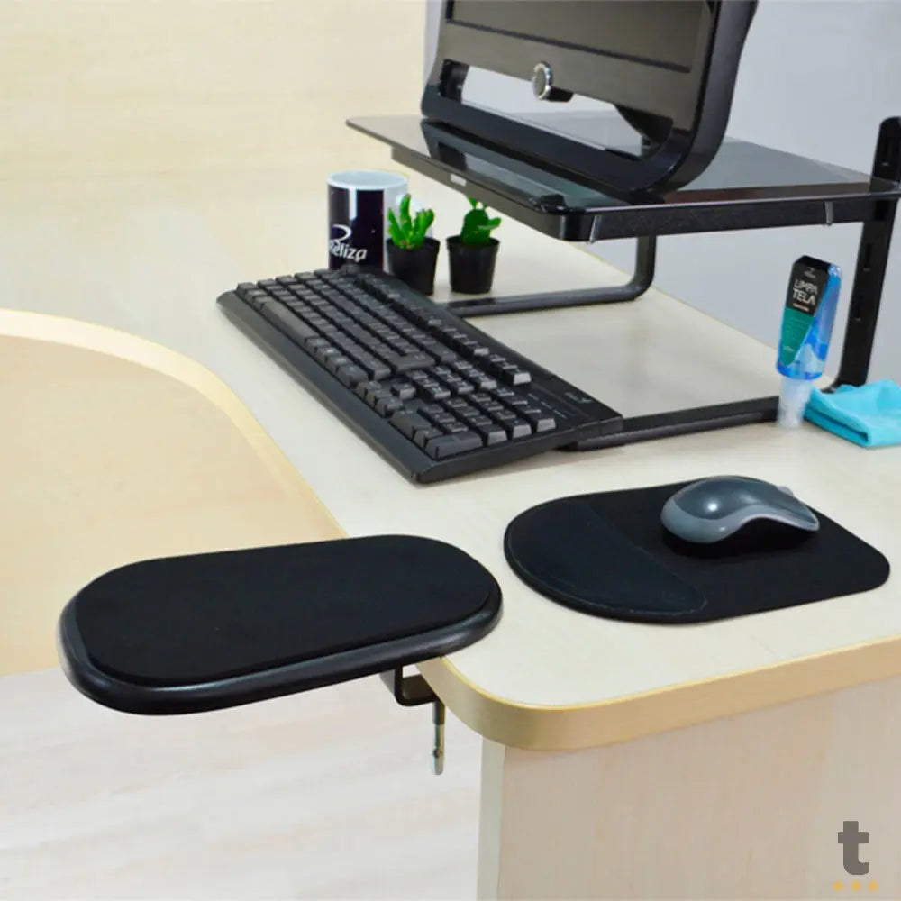 Apoio para Antebraço Magnetico Reliza Preto - 000032 Truedata