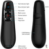 Apresentador Sem Fio Wireless Laser Pointer Clicker 2.4GHz - Fenlan Truedata