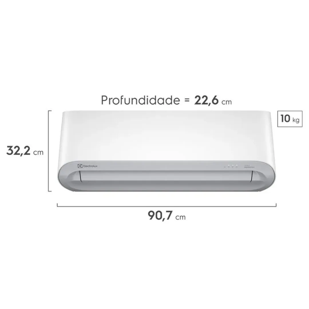 Ar-Condicionado Split Color Adapt 12.000 BTUS Frio Classe E UE12F/UI12F - Electrolux