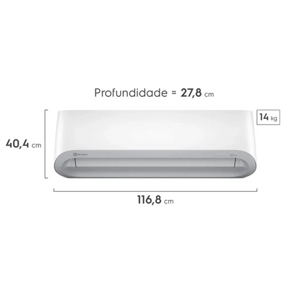 Ar-Condicionado Split Color Adapt 23.000 BTUS Frio Classe E UE24F/UI24F - Electrolux