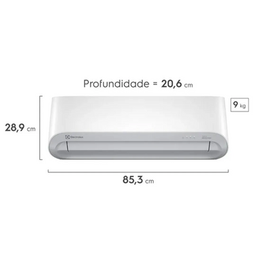 Ar-Condicionado Split Color Adapt 9.000 BTUS Frio Classe E UE09F/UI09F - Electrolux