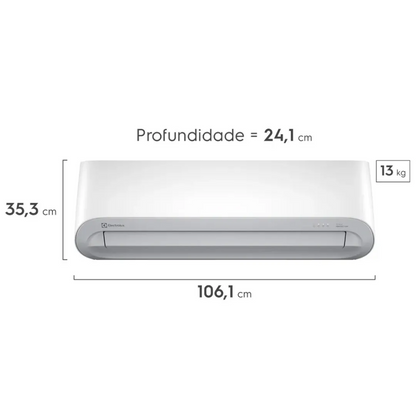 Ar-Condicionado Split Color Adapt Inverter 24.000 BTUS Frio Classe A JE24F/JI24F - Electrolux