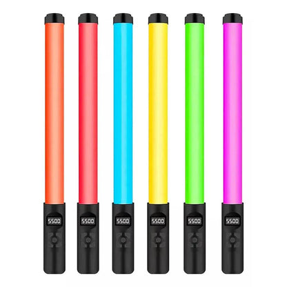 Bastão de Luz RGB Led Iluminação Colorida Tomate C/ Controle Remoto - MLG-087 Truedata