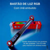 Bastão de Luz RGB Led Iluminação Colorida Tomate - MLG-118RGB Truedata