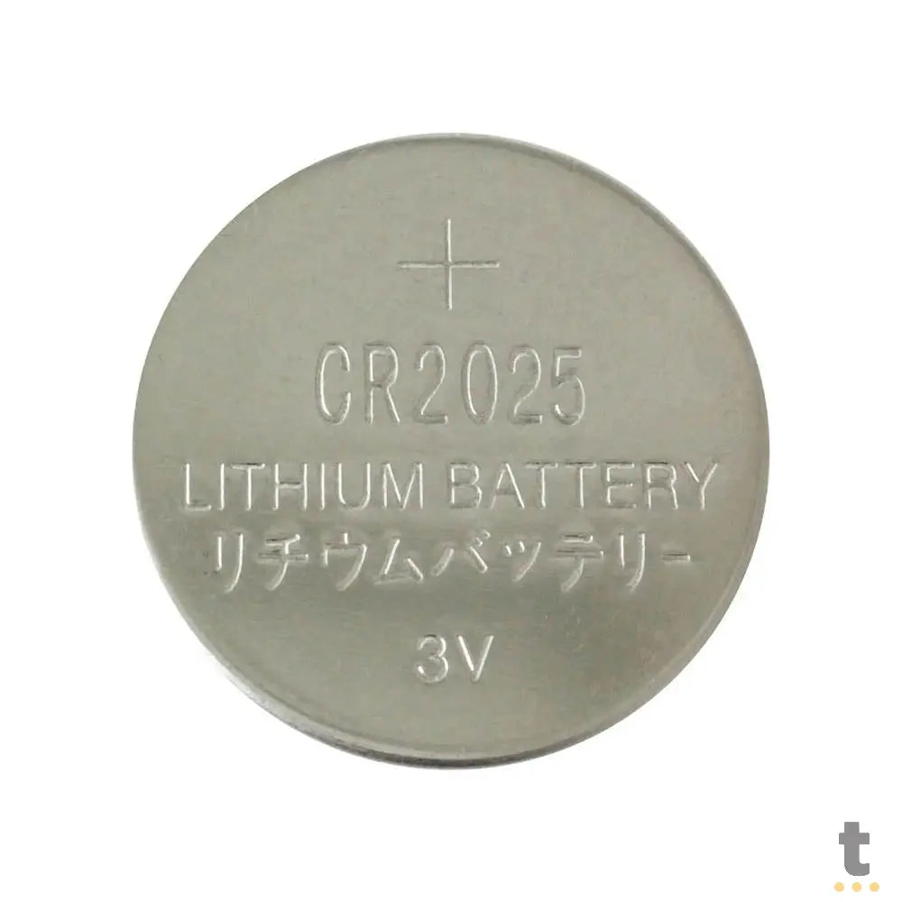 Bateria 3v Tipo Botão Cr2025 Lithium Truedata