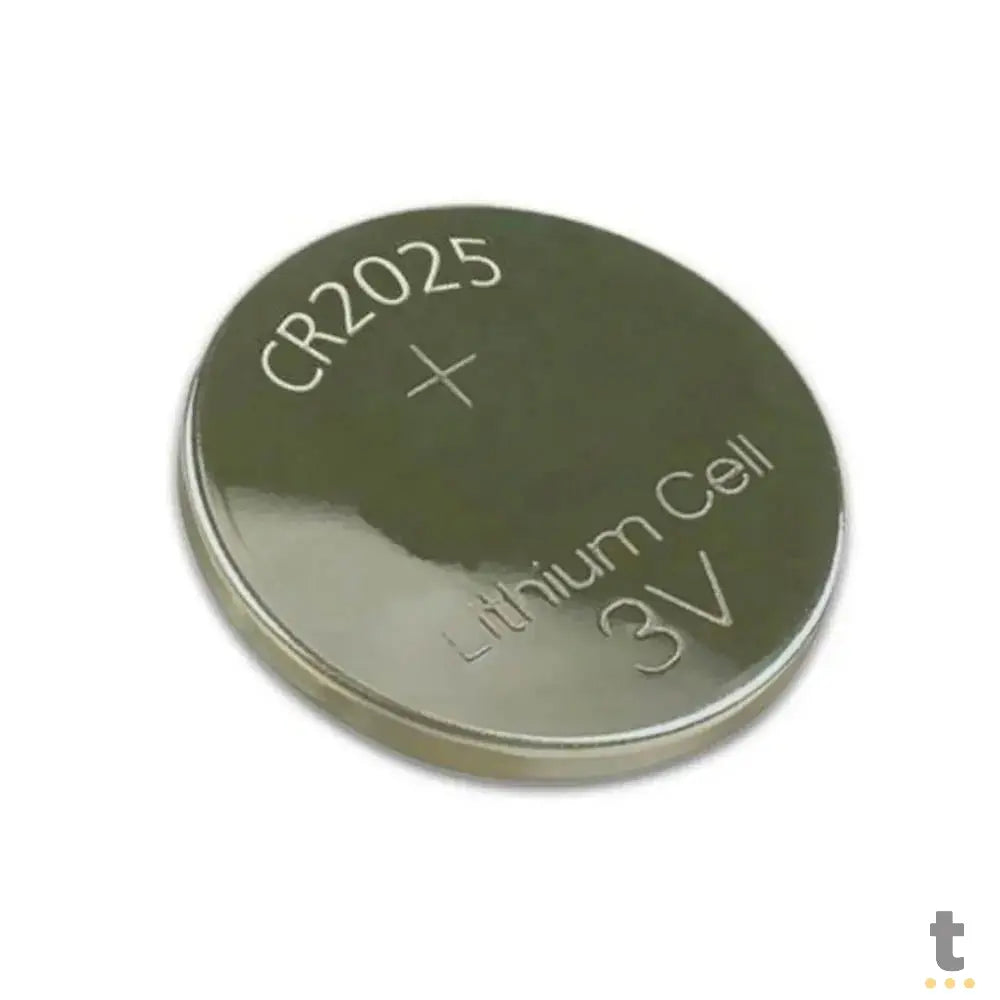 Bateria 3v Tipo Botão Cr2025 Lithium Truedata