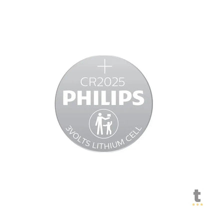 Bateria 3v Tipo Botão Cr2025 Philips - CR2025P5B/59 Truedata