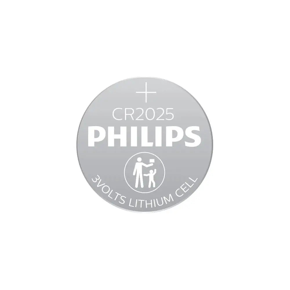 Bateria 3v Tipo Botão Cr2025 Philips - CR2025P5B/59 Truedata