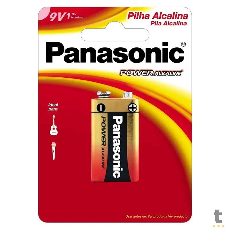 Bateria 9v Alcalina Panasonic Truedata