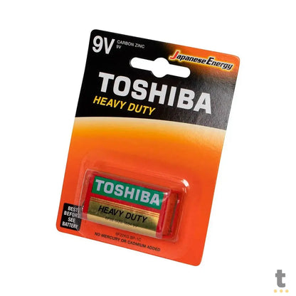 Bateria 9v Toshiba Heavy Duty - 6F22KG Truedata