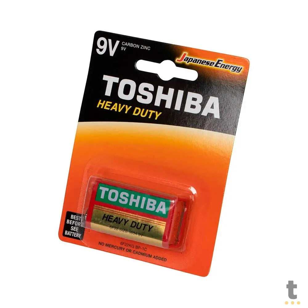 Bateria 9v Toshiba Heavy Duty - 6F22KG Truedata