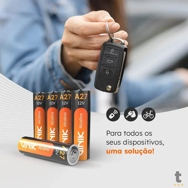 Bateria Alcalina 12v A27 Vinik - VB27B5