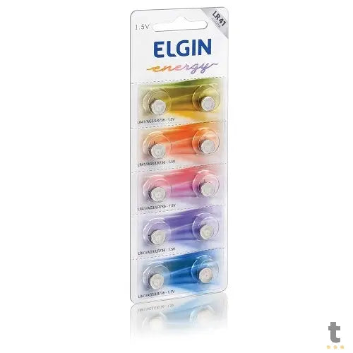 Bateria Alcalina 1,5v LR41 C/2 Elgin - 82261 Truedata