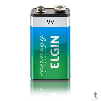 Bateria Alcalina 9v Elgin Truedata