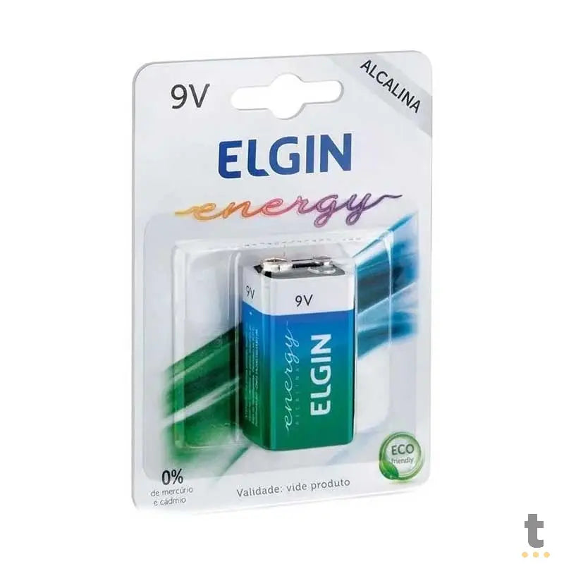 Bateria Alcalina 9v Elgin Truedata