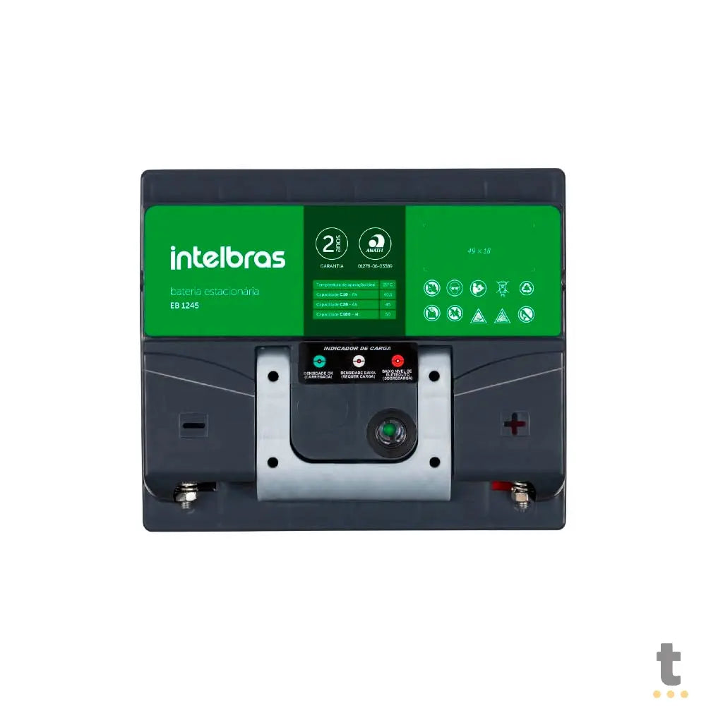 Bateria Estacionária 12v 45ah Intelbras EB 1245 - 4860006 Truedata