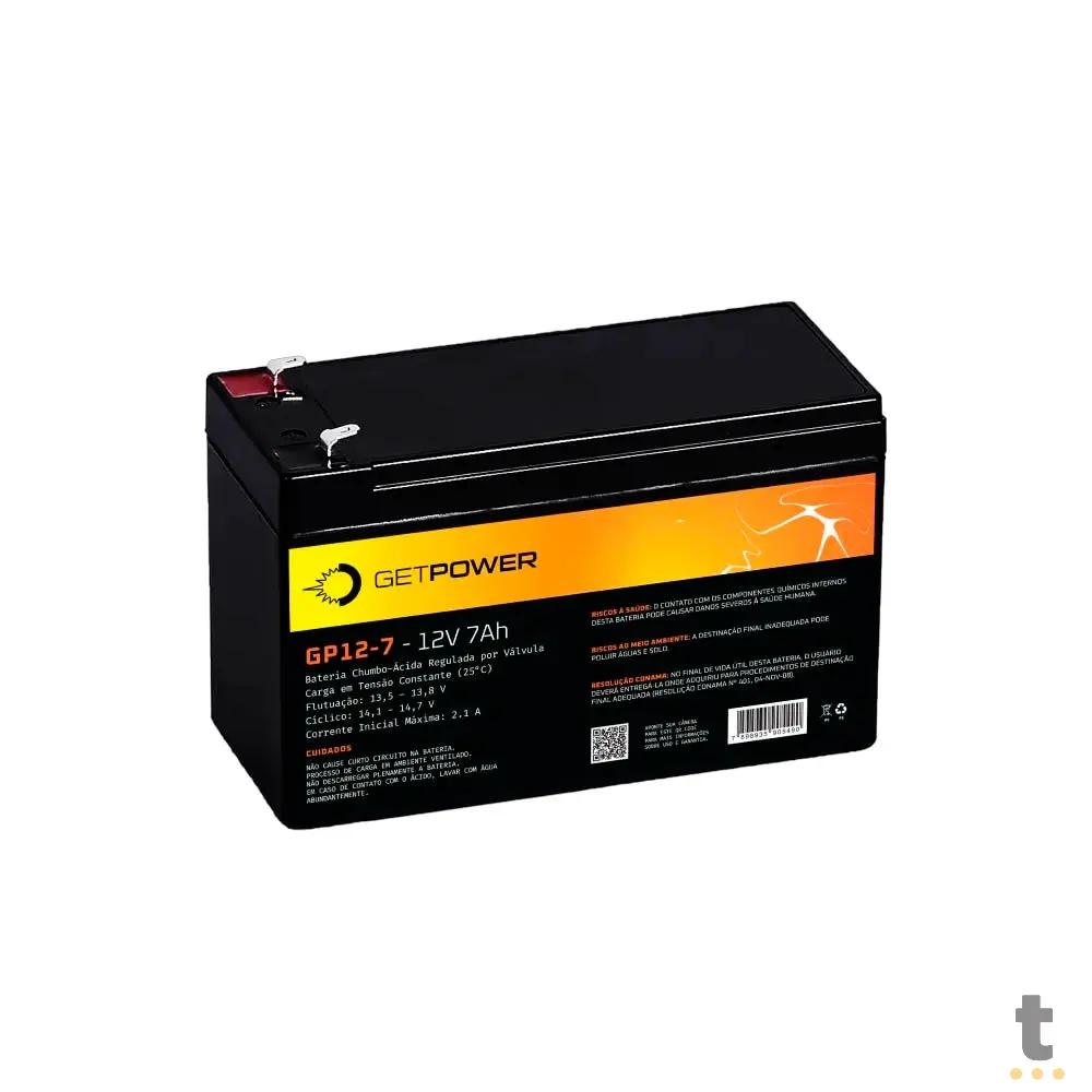 Bateria Para Nobreak 12v 7ah GetPower - 6347 Truedata