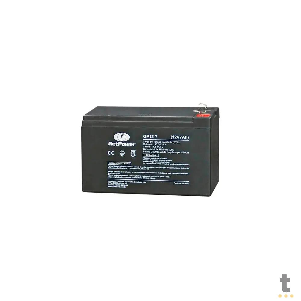 Bateria Para Nobreak 12v 7ah GetPower - 6347 Truedata