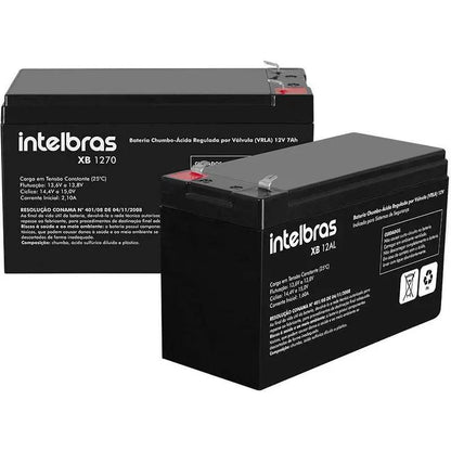 Bateria Para Nobreak 12v 7ah Intelbras Xb1270 - 4821000 Truedata