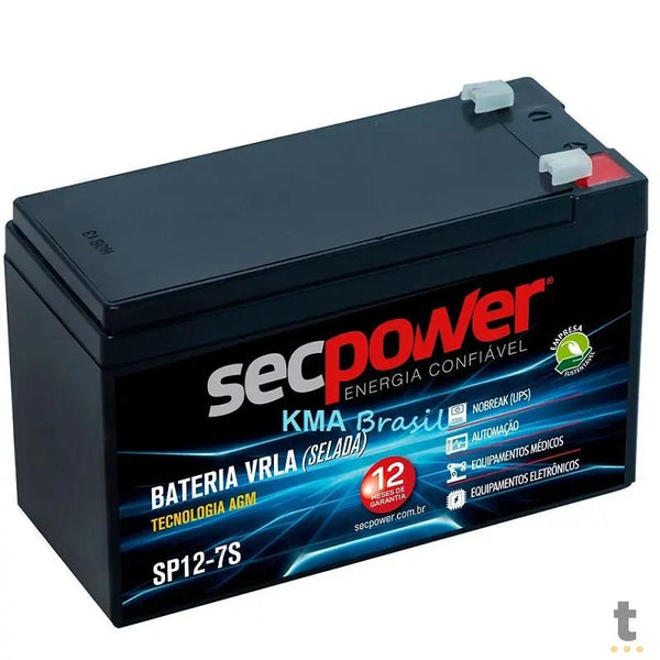 Bateria Para Nobreak 12v 9ah Secpower - 3015