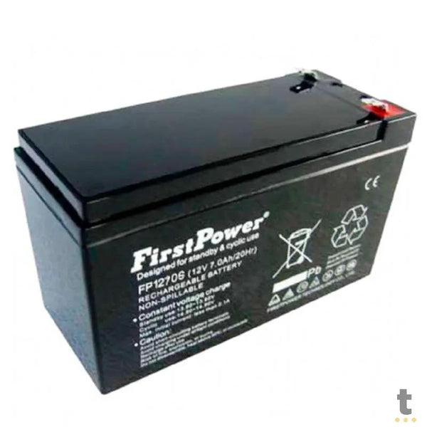 Bateria Para Nobreak First Power 12v 7ah Hi Power Fp1270s