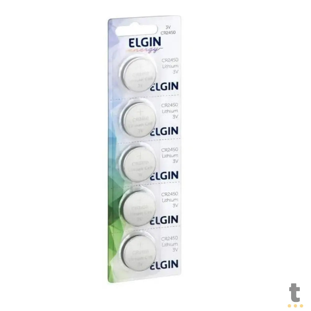 Bateria de Litio 3v CR2450 Elgin - 82305 - 01 Und Truedata